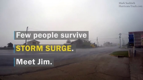 Photo Credit: Mark Sudduth — HurricaneTrack.com | Video Link: Storm Surge PSA – FEMA