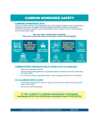 Image of Carbon Monoxide Safety Factsheet internal link to accessible text version