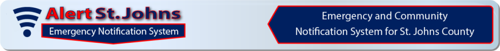 Alert St. Johns banner