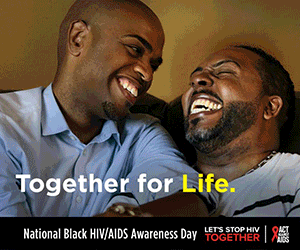 National Black HIV/AIDS Awareness Day rotating image gif
