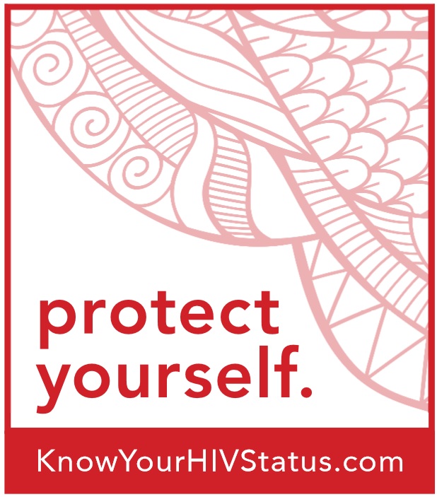 Protect yourself - know your HIV status graphic