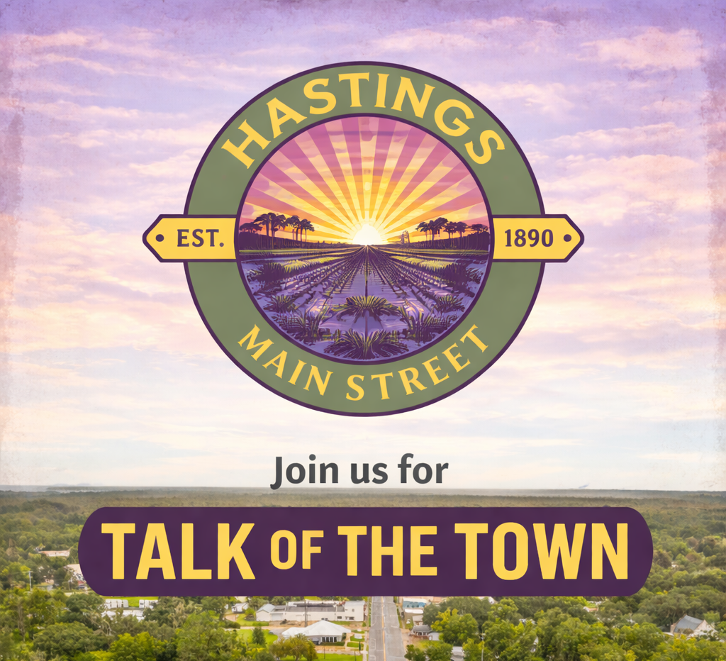 HASTINGS Main Street. Est. 1890. Join us for Talk of the Town.